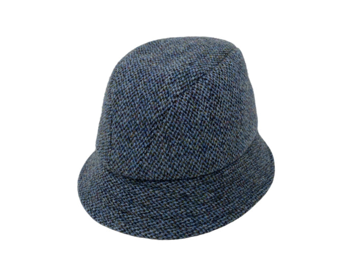 Harris Scottish Tweed - Blue & Moss Green Barley Corn / Small 56-57cm