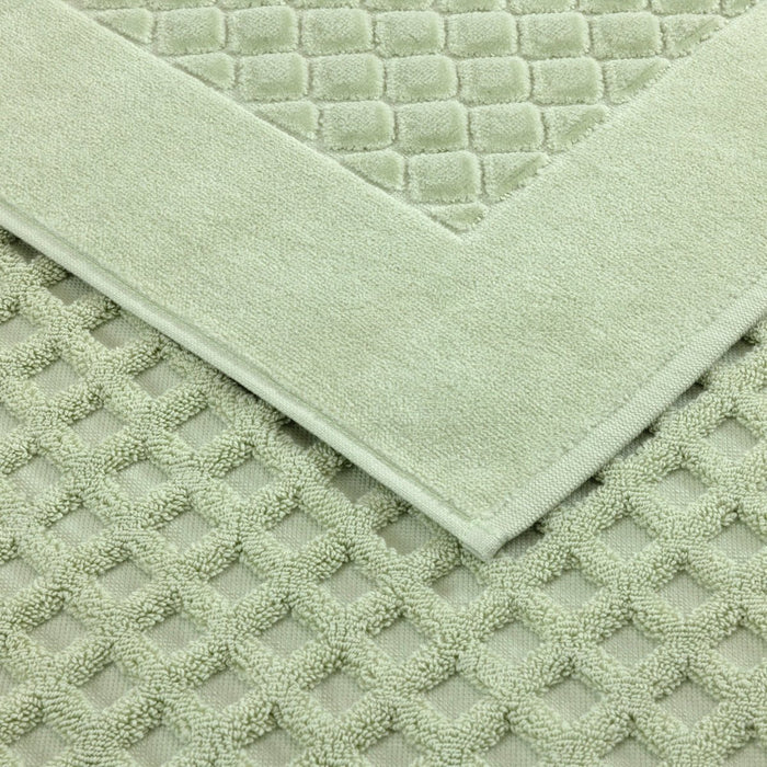 Etoile Amande Bath Tub Mat by Yves Delorme at Fig Linens and Home - 2