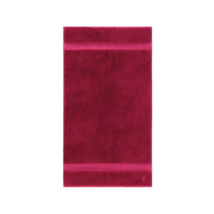 Hand Towel - Etoile Fushia Towels by Yves Delorme Bath at Fig Linens and Home