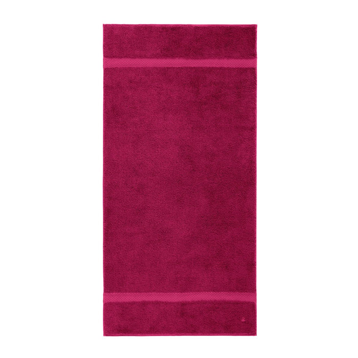 Bath Sheet - Etoile Fushia Towels by Yves Delorme Bath at Fig Linens and Home