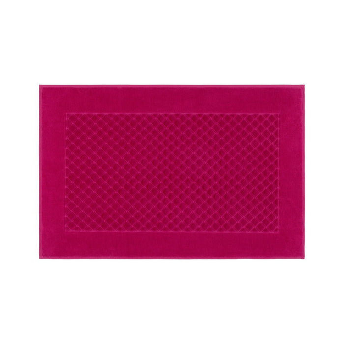 Yves Delorme Etoile Fushia Bath Mat | Tub Mats at Fig Linens and Home - 1