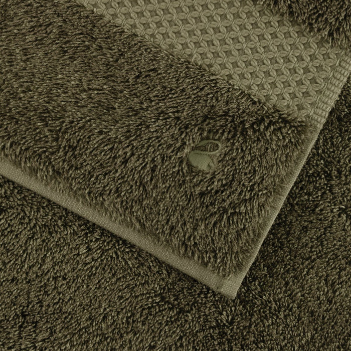 Etoile Kaki Bath by Yves Delorme | Towels at Fig Linens and Home - Logo View