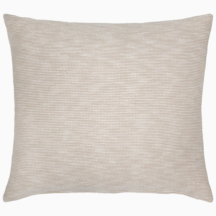 Evani Woven Natural King Euro by John Robshaw at Fig Linens and Home - 1