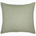 Evani Woven Sage King Euro by John Robshaw at Fig Linens and Home - 1