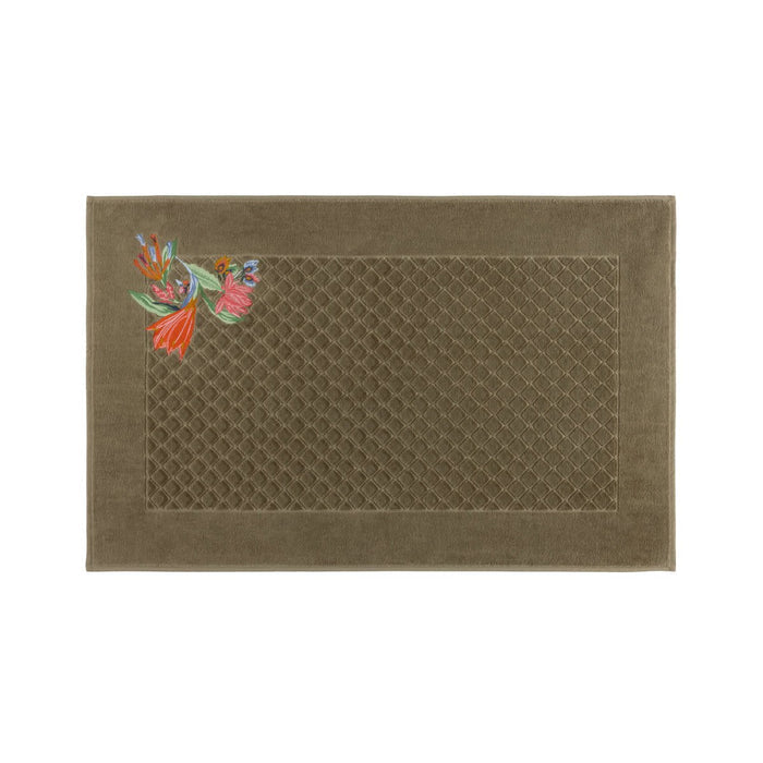 Eze Bath Mat by Yves Delorme Bath Mat 22 x 35 Multi at FIG LINENS AND HOME 1