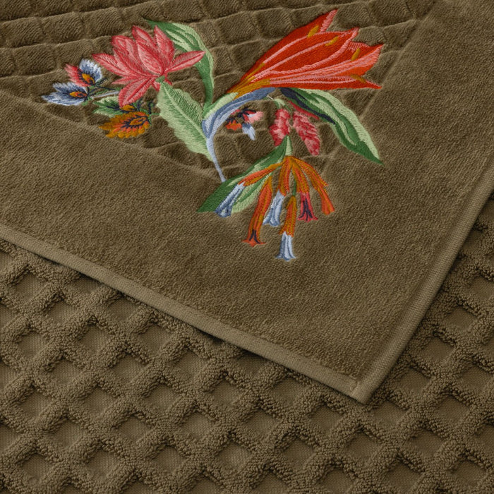 Eze Bath Mat by Yves Delorme Bath Mat 22 x 35 Multi at FIG LINENS AND HOME 2