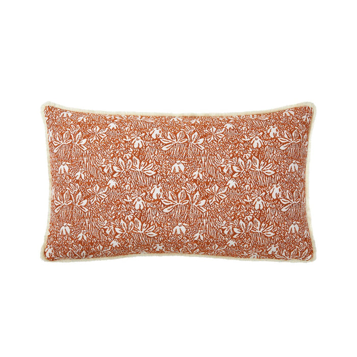 Eze Oranger Decorative Pillows by Yves Delorme Decorative Pillow 13 x 22 Oranger at FIG LINENS AND HOME 2