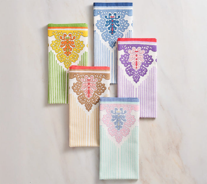 Filigree Napkins - Set of 4 by Kim Seybert at Fig Linens and Home shown All Colors