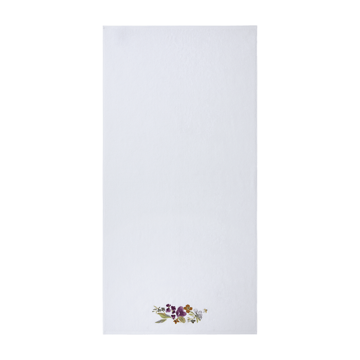 Fleurs Towels by Yves Delorme Bath Sheet Multi at FIG LINENS AND HOME 4