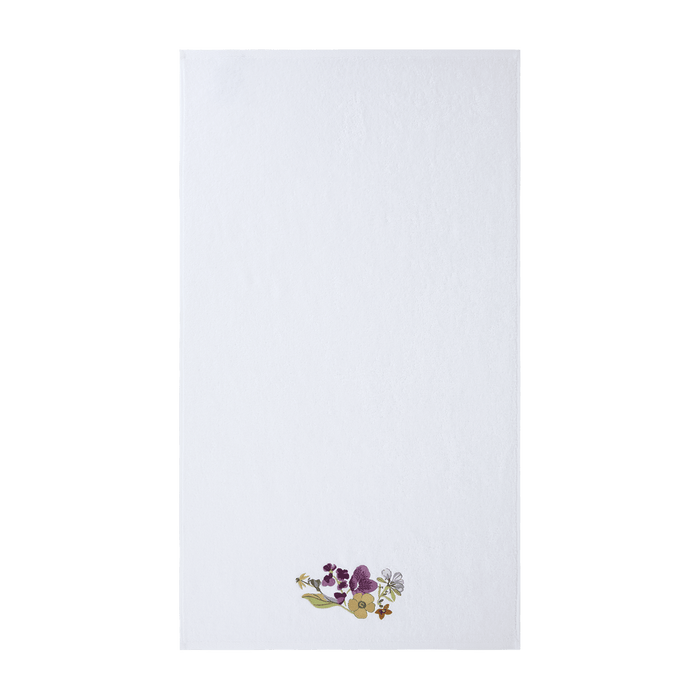 Fleurs Towels by Yves Delorme Bath Sheet Multi at FIG LINENS AND HOME 5