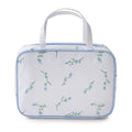 Floral Cosmetic Case by Kassatex in Cornflower Blue at Fig Linens and Home 1