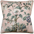 Forest Lodge Apricot Decorative Pillow by Ryan Studio 22" x 22" Decorative Pillow Apricot at FIG LINENS AND HOME 1