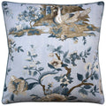 Forest Lodge Spa Blue Decorative Pillow by Ryan Studio 22" x 22" Decorative Pillow Spa Blue at FIG LINENS AND HOME 1