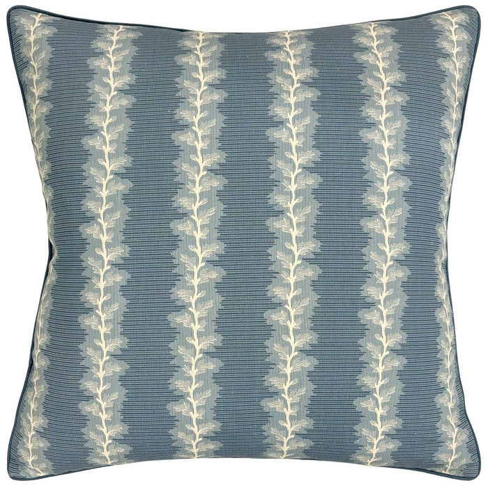 French Stripe Mineral Decorative Pillow by Ryan Studio at Fig Linens and Home