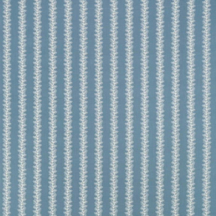 French Stripe Mineral Fabric - Thibaut Anna French at Fig Linens and Home