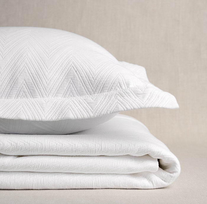 Frisco Matelasse Bedding by Kevin O'Brien Studio at Fig Linens and Home at Fig Linens and Home