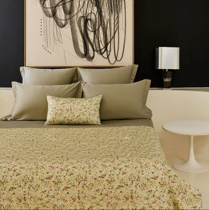 Gaura Decorative Pillow by Yves Delorme Decorative Pillow 13 x 22 Multi at FIG LINENS AND HOME 3