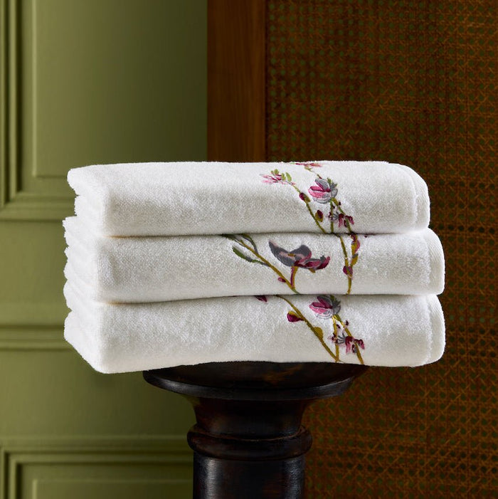 Gaura Towels by Yves Delorme Bath Sheet 36 x 63 Multi at FIG LINENS AND HOME 1