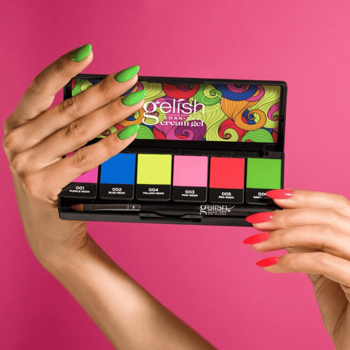 Gelish Cream Gel - Neon & On & On 1 - 6 - Angelina Nail Supply NYC