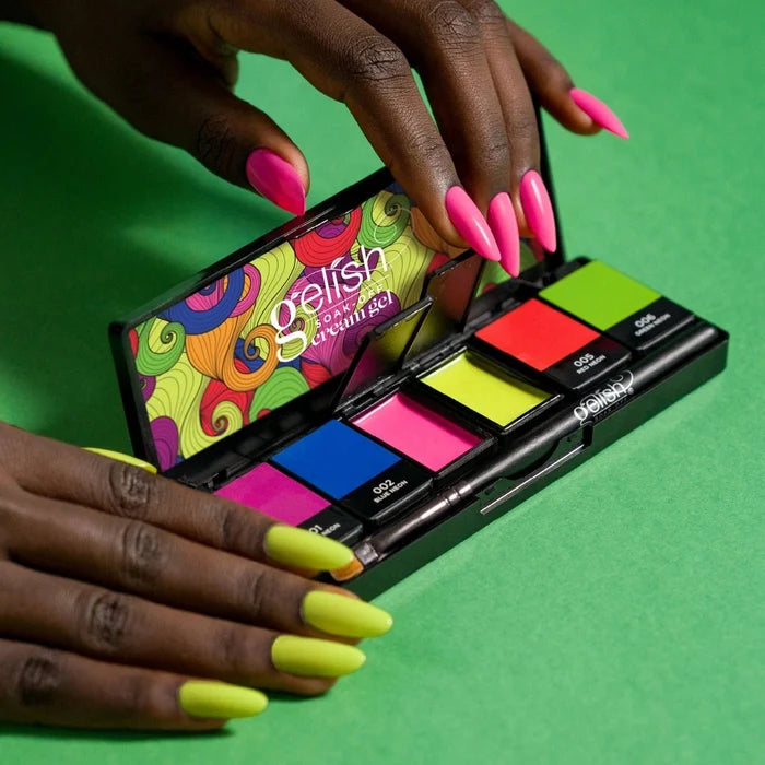 Gelish Cream Gel - Neon & On & On 1 - 6 - Angelina Nail Supply NYC