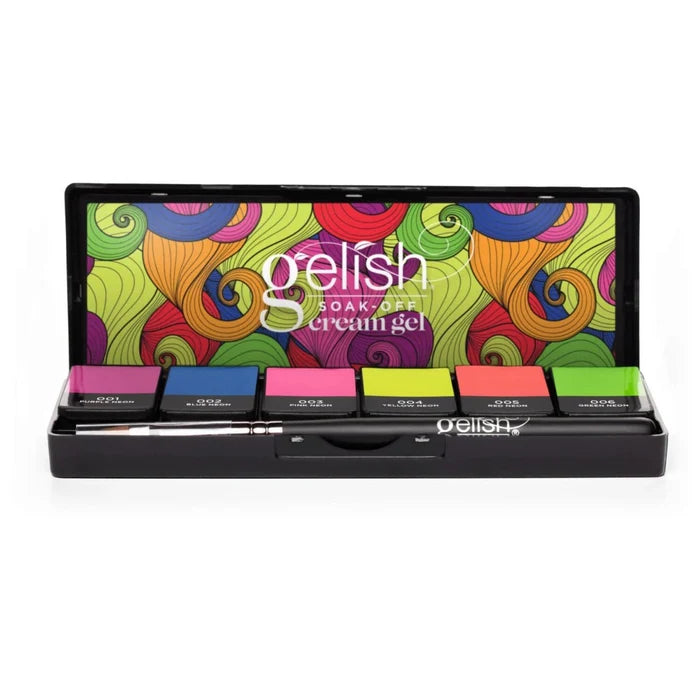Gelish Cream Gel - Neon & On & On 1 - 6 - Angelina Nail Supply NYC