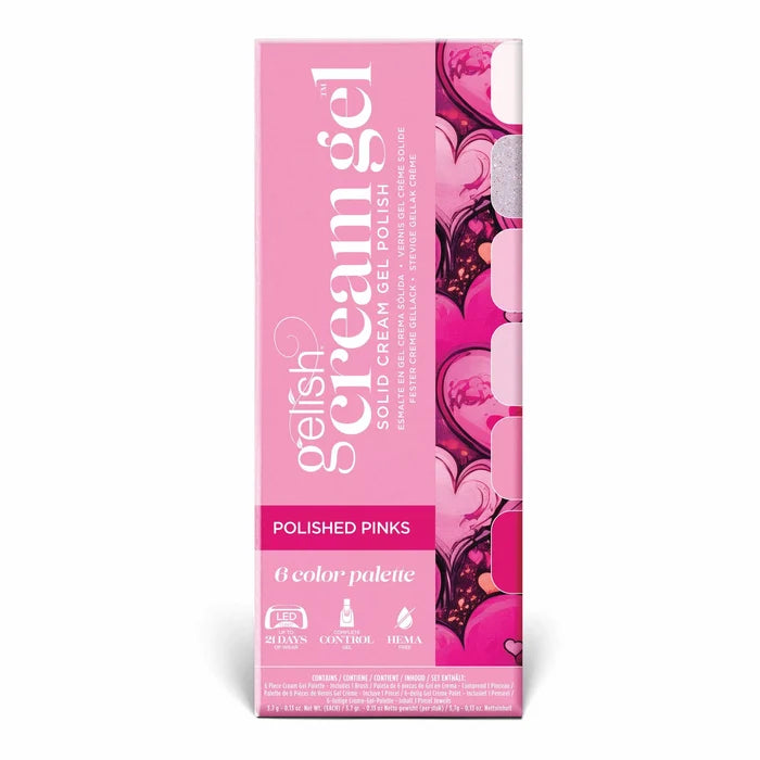 Gelish Cream Gel 6PC Palette - Polished Pinks