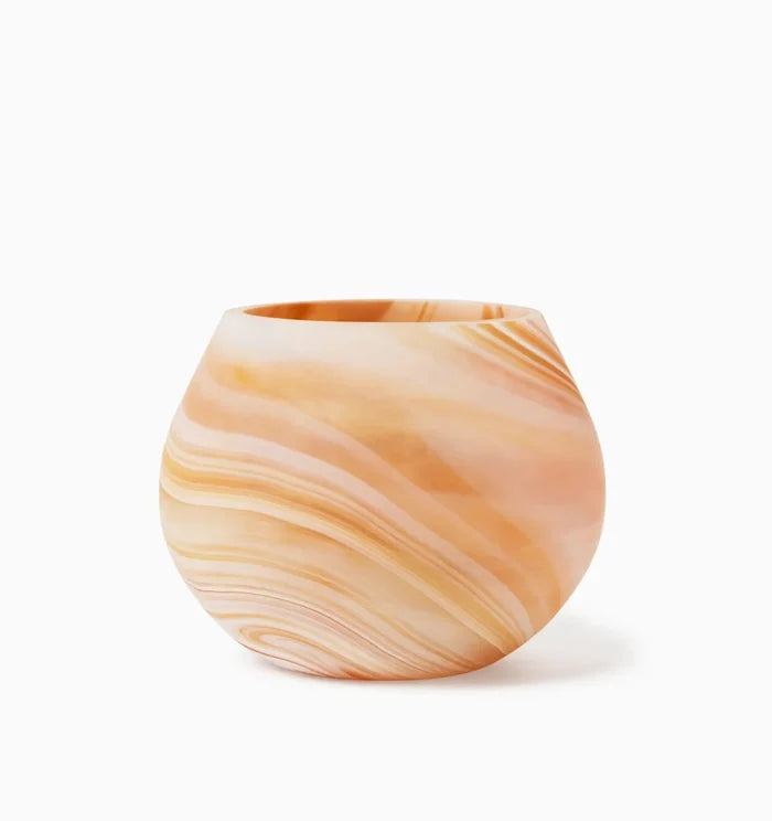 Almond / 5" x 3.5" Votive Holder