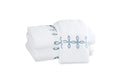 Gordian Knot Towels in Hazy Blue | Matouk Bath at Fig Linens and Home
