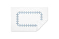 Matouk Gordian Knot Bath Tub Mat in Hazy Blue | Fig Linens and Home