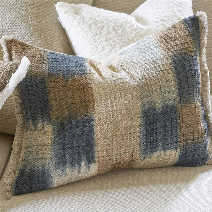 Harlyn Bay Charcoal Decorative Pillow - Designers Guild at Fig Linens and Home 13