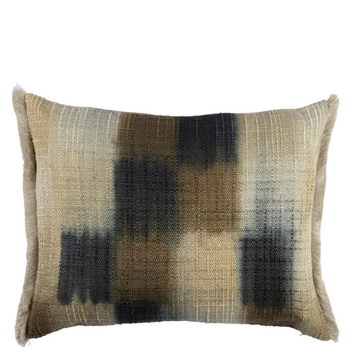 Harlyn Bay Charcoal Decorative Pillow - Designers Guild at Fig Linens and Home 14