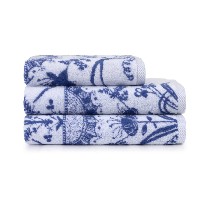 Herbier Towels by Yves Delorme Bath Sheet Multi at FIG LINENS AND HOME 1
