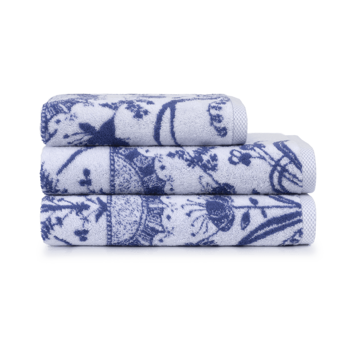 Herbier Towels by Yves Delorme Guest Towel Multi at FIG LINENS AND HOME 7