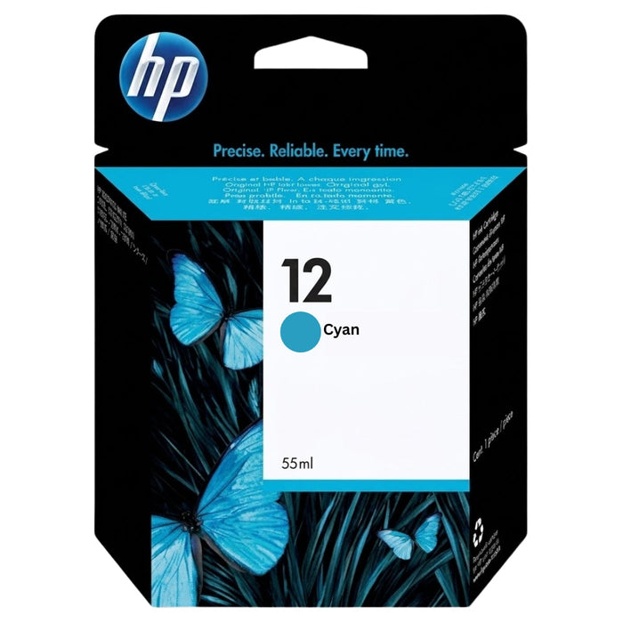 HP 12 (C4804A) Cyan Ink Cartridge