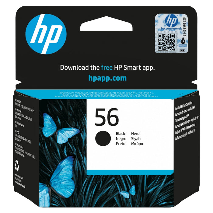 HP 56 (C6656AN) Black Ink Cartridge
