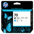 HP 70 (C9404A) Matte Black and Cyan Printhead