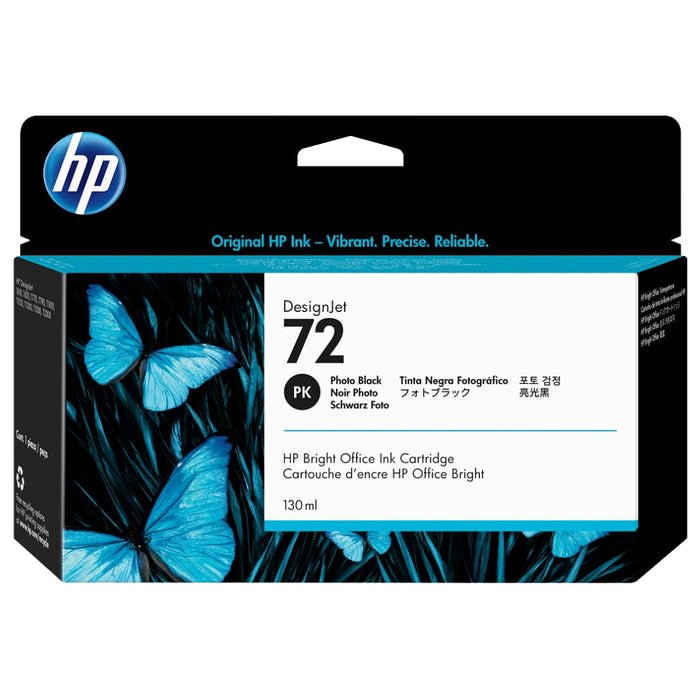 HP 72 130-ml (C9370A) Photo Black DesignJet Ink Cartridge