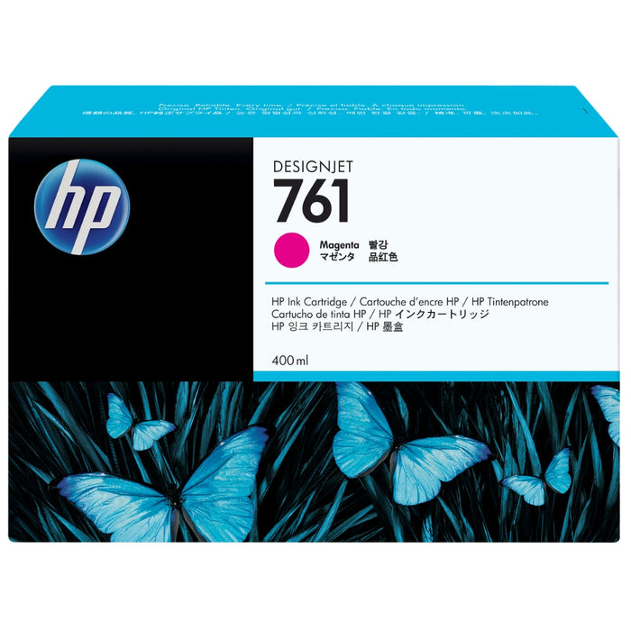 HP 761 400mL (CM993A) Magenta Ink Cartridge