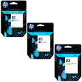 HP 82 69-ml Magenta, Cyan, Yellow Ink Cartridge, 3 Pack
