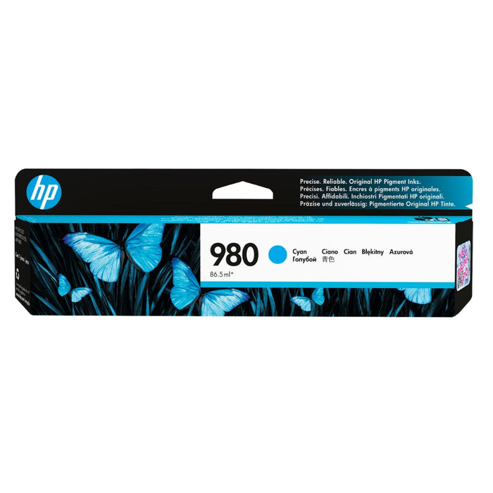 HP 980 D8J07A Cyan Ink Cartridge