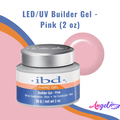 IBD LED/UV Builder Gel - Pink (2oz) - Angelina Nail Supply NYC