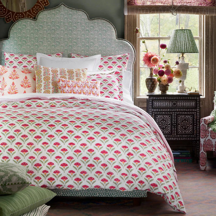 Sara Azalea Organic Duvet Covers and Shams by John Robshaw at Fig Linens and Home