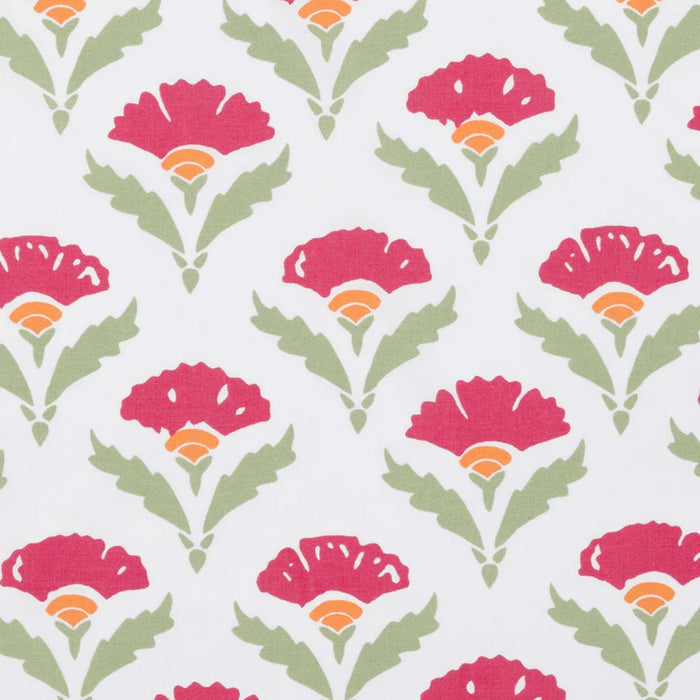 Swatch of Fabric - John Robshaw Sara Azalea Organic Bedding at Fig Linens and Home