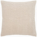 Velvet Sand Quilt by John Robshaw Euro Sham 26” x 26” Sand at FIG LINENS AND HOME 6