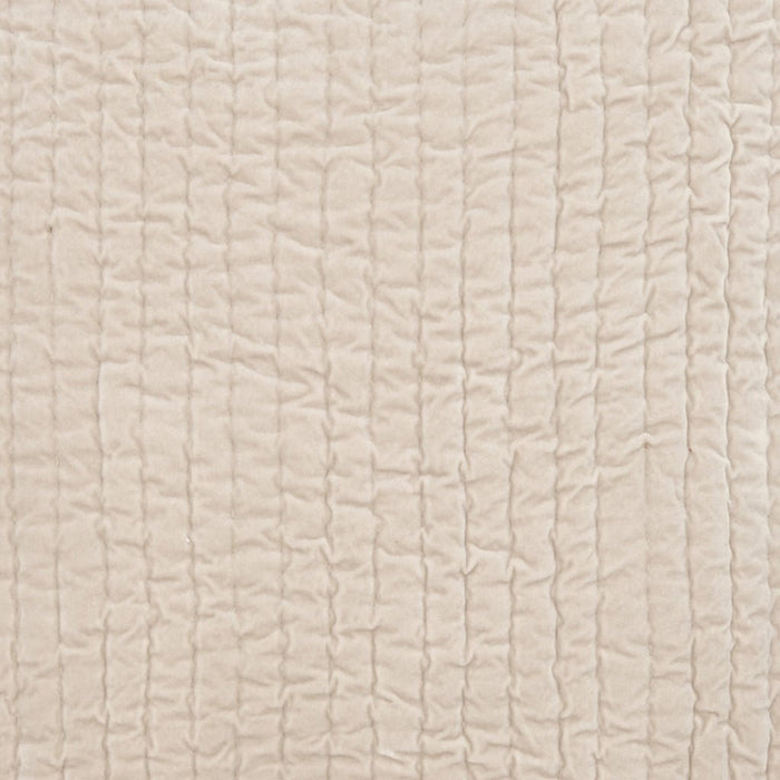 Velvet Sand Quilt by John Robshaw King Quilt 110” x 92” Sand at FIG LINENS AND HOME 4
