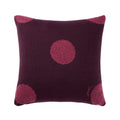 K Dot Bordeaux Decorative Pillow by Kenzo Paris - view 1