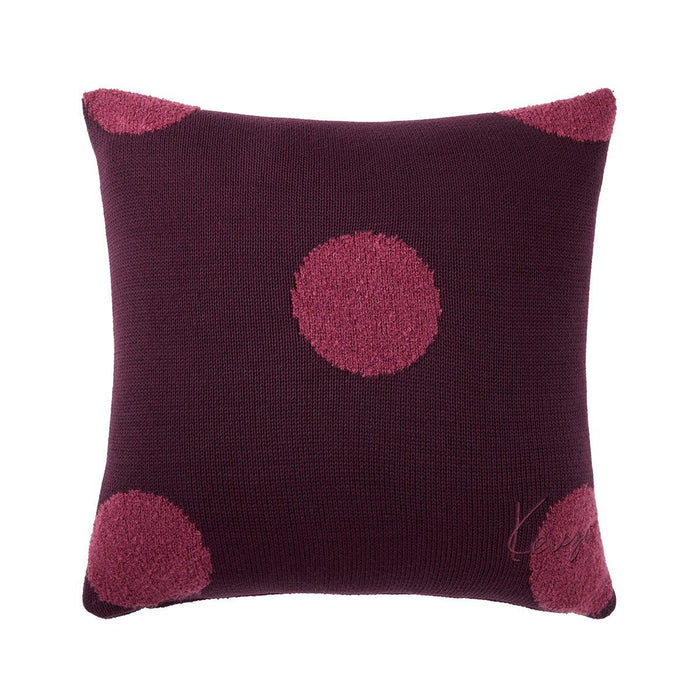 K Dot Bordeaux Decorative Pillow by Kenzo Paris - view 2