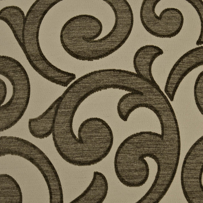 Key Pillow in Taupe - fabric swatch detail by D.V. KAP Home