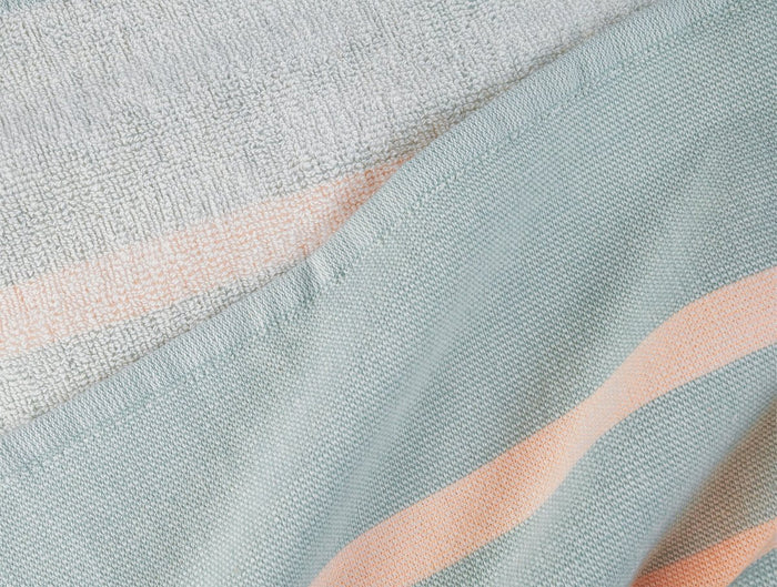 Coyuchi Laguna Organic Beach Blanket in Sunkiss at Fig Linens and Home - View 2