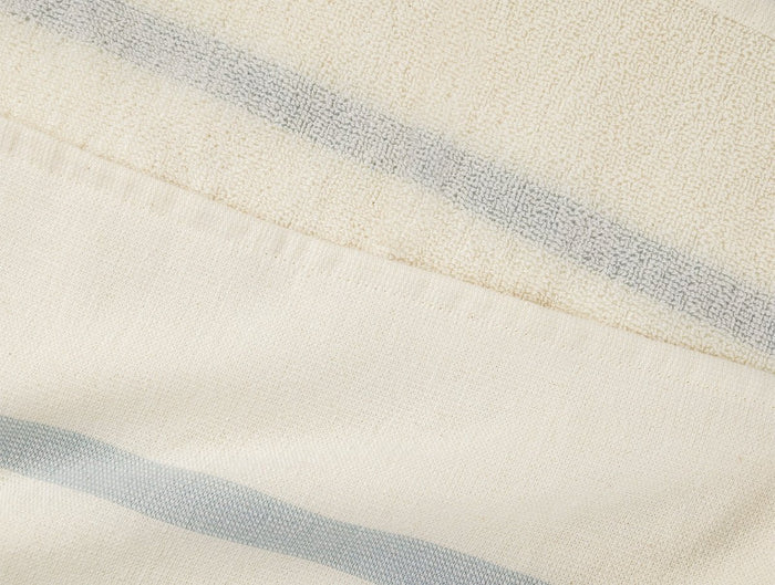 Coyuchi Laguna Organic Beach Blanket in Twilight Blue at Fig Linens and Home - View 2